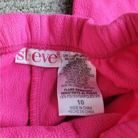 🤸‍♀️3 for 12🤸‍♂️ Girls Jogger Sweatpants Pajama Bottoms Owl 10 - Picture 2 of 4